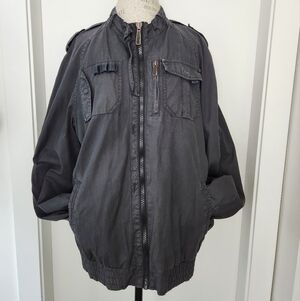 Jack & Jones Mens Bomber Utility Jacket
